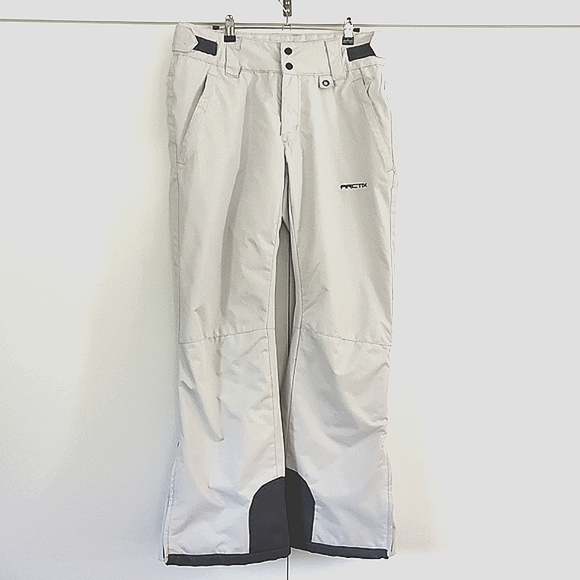 Arctix Women's Premium Insulated Off White Snow Pants Sz M - Picture 1 of 14